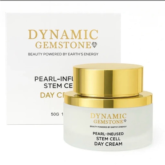 Gold and White Day Cream